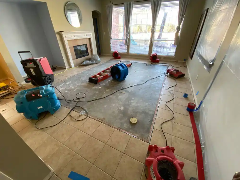 water damage restoration service Lafayette